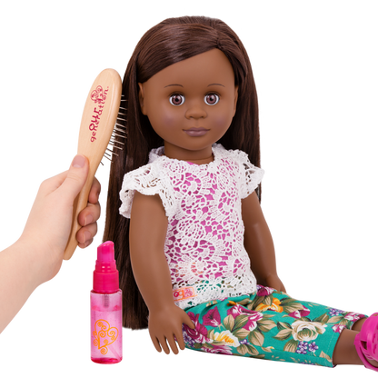 Our Generation 18-inch Doll Hairbrush & Spray Bottle Set