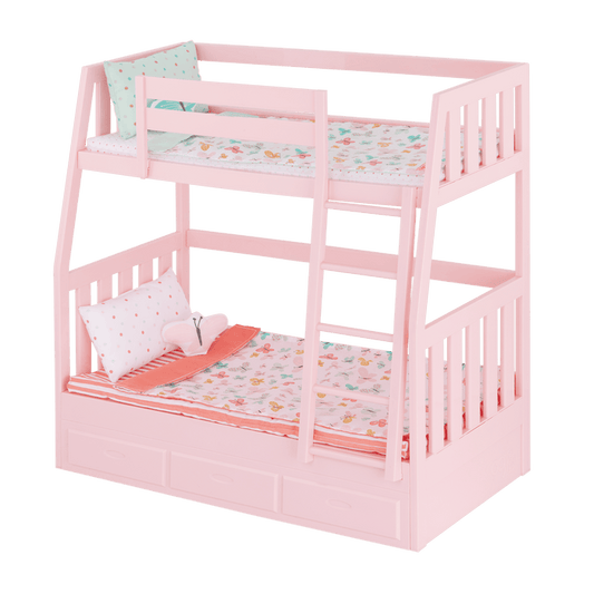 Our Generation Dreams for Two Bunk Bed Set for 18-inch Dolls