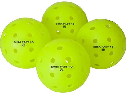 DuraFast 40 Outdoor Pickleballs (4x)