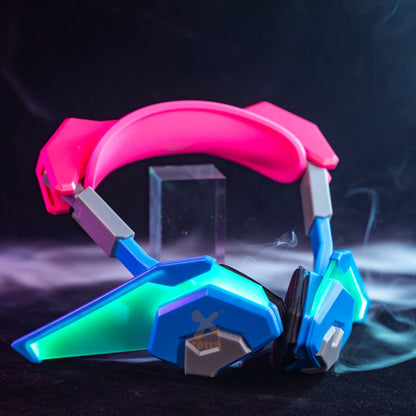 D.Va Cos Earphone - Game Overwatch2 Replica Prop - Official Licensed Xmas Gift