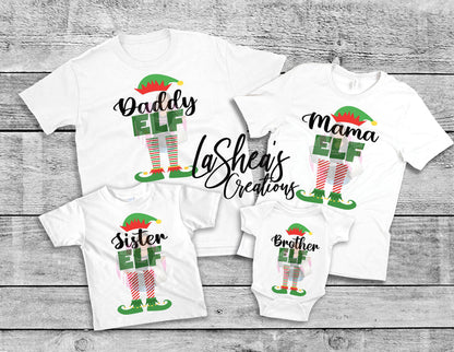 Elf Family PNG Bundle