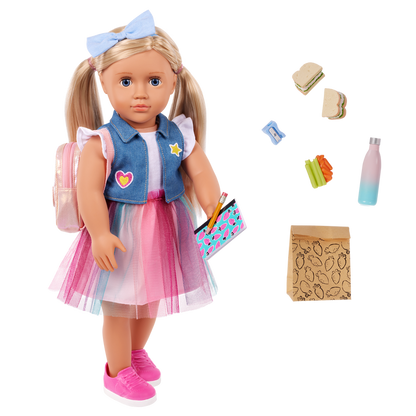 Our Generation 18-inch School Doll Evie