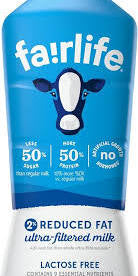 FAIRLIFE MILK 2% REDUCED FAT LACTOSE FREE 52 OZ