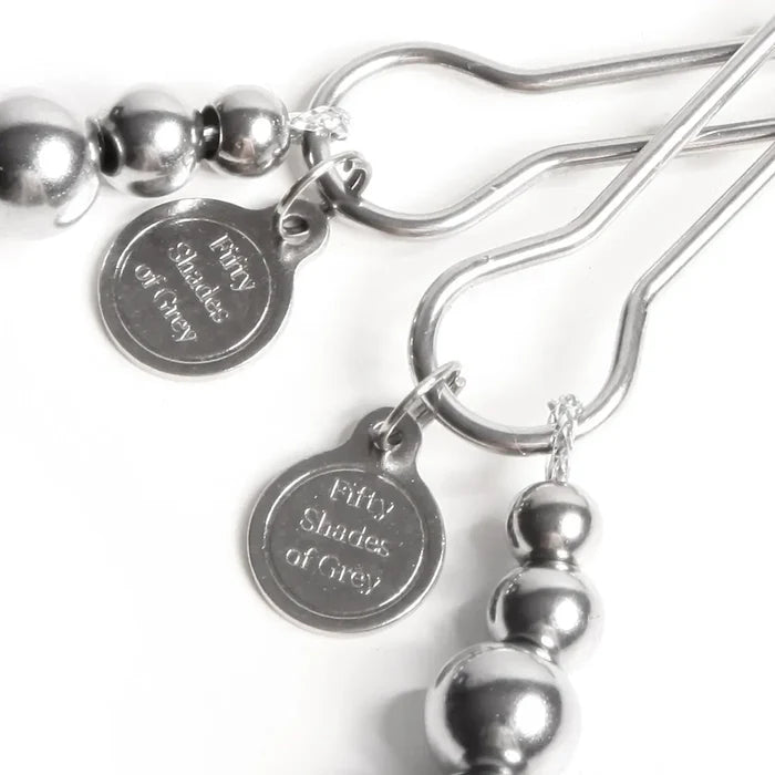 Fifty Shades Of Grey The Pinch Nipple Clamps - Silver