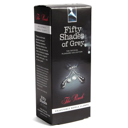 Fifty Shades Of Grey The Pinch Nipple Clamps - Silver