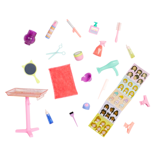 Glitter Girls hair salon playset
