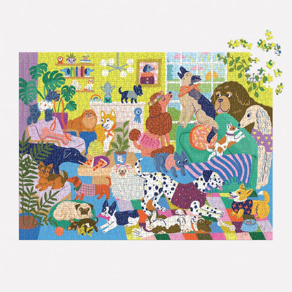 Good Dog Club 1000 Piece Family Puzzle