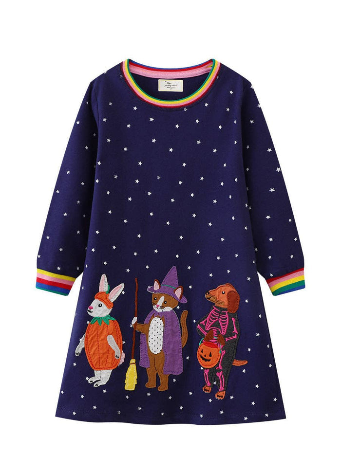 Halloween Long Sleeve Dress