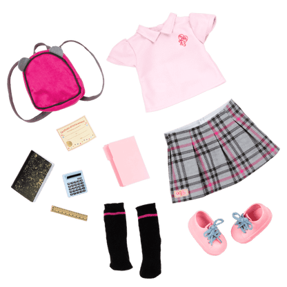 Our Generation Doll Hally & School Locker Bundle