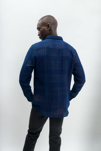 Hank | Men's Anti-Stain Double Woven Cotton Gauze Shirt