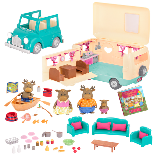 Happy Camper Playset - Deluxe - Li’l Woodzeez
