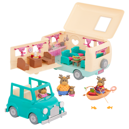 Happy Camper Playset - Deluxe - Li’l Woodzeez