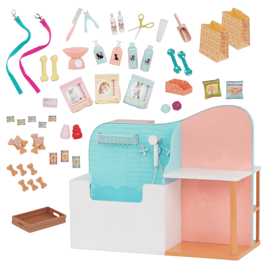 Our Generation Happy Tails Care Center Playset for 18-inch Dolls