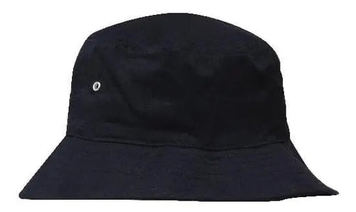 Headwear Bucket Hat With Sandwich Trim Brushed Heavy Sports Twill  *no Sandwich* X12 - City Workwear