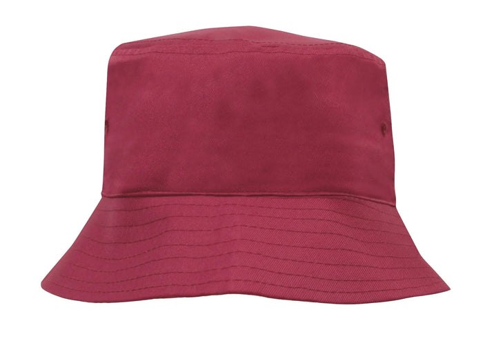 Headwear Childs Breathe P/twill Bucket Hat X12 - City Workwear