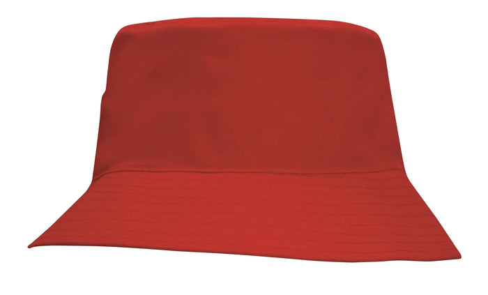Headwear Childs Breathe P/twill Bucket Hat X12 - City Workwear