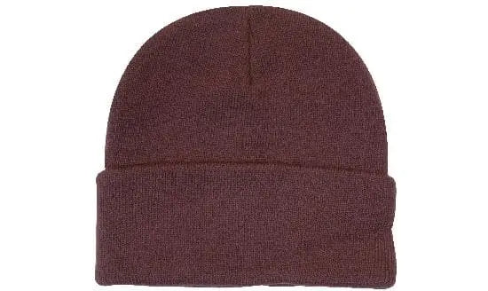 Headwear Knitted Acrylic Beanie X12 - 4243 - Flash Uniforms