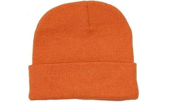 Headwear Knitted Acrylic Beanie X12 - 4243 - Flash Uniforms