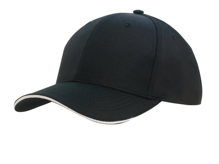 Headwear Sports Ripstop W/sandwich Cap X12 - 4149 - City Workwear