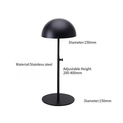 Helmet Stand Metal Adjustable Metal Stand Desktop Hanger