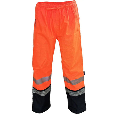 Hivis Fr & Hrc2 D/n Rain Pants - 3472 Metro Workwear.