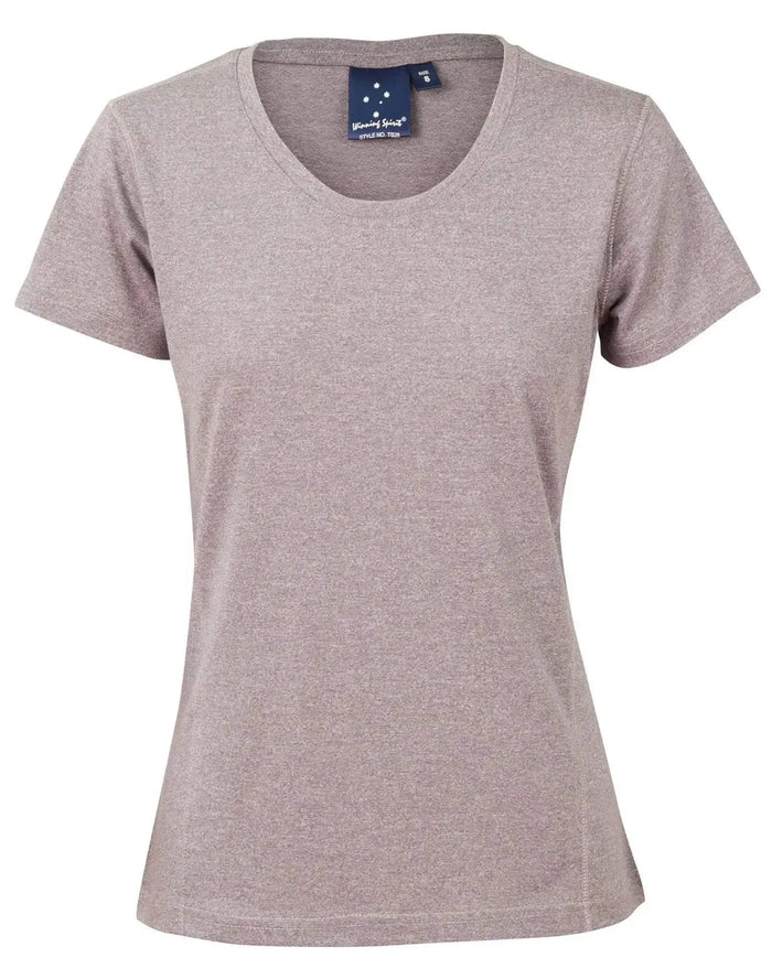 High Performance Heather Tee Ladies Ts28 Metro Workwear.