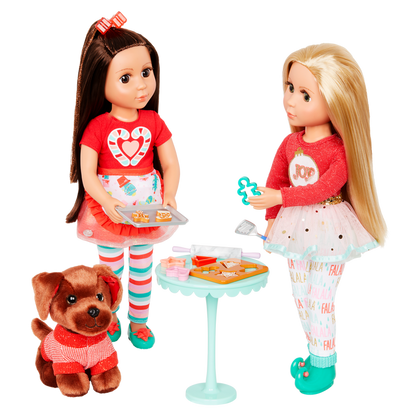 holiday cookie playset for dolls