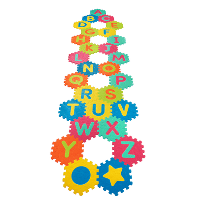 Honeycomb ABCs foam play mat