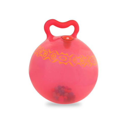 Red hopper ball.