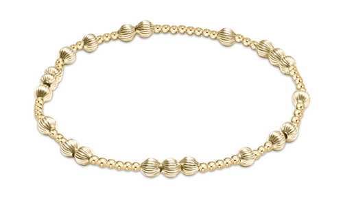 Hope Unwritten Dignity Gold 4mm Bracelet