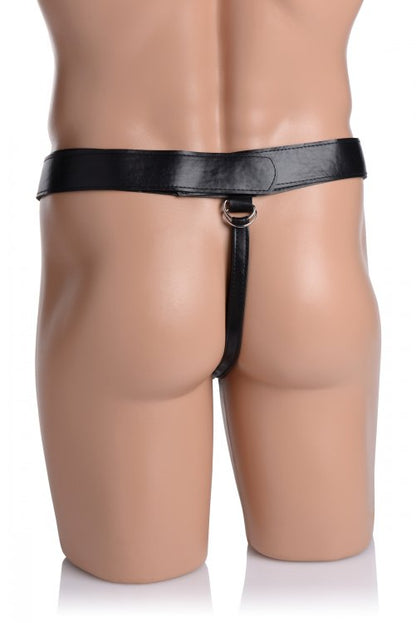 Infiltrator Hollow Strap-On with 10 Inch Dildo Image 2