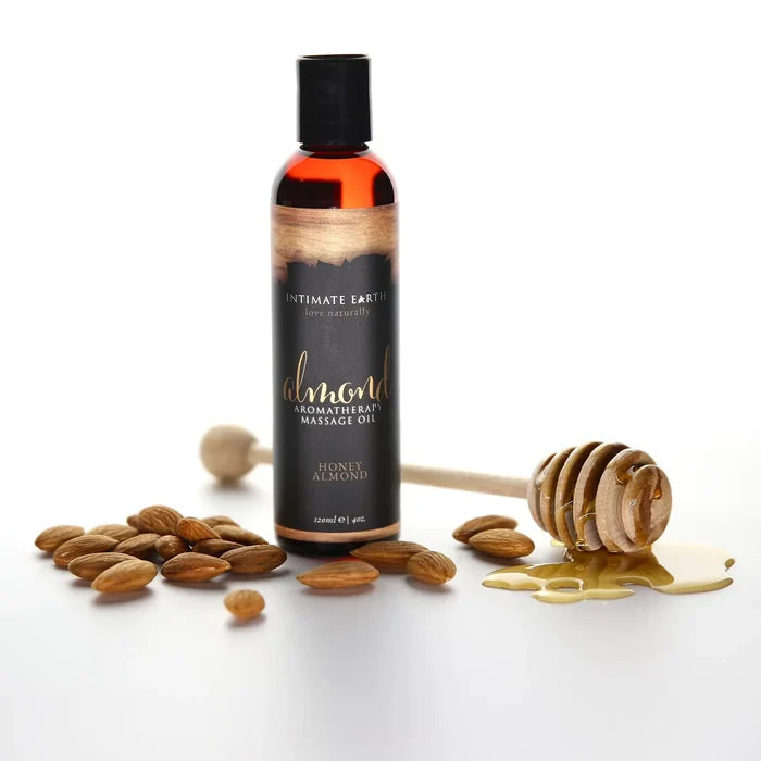 4 fl. oz. Honey Almond Aromatherapy Massage Oil