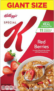 KELLOGG'S SPECIAL K RED BERRIES 15.6 OZ