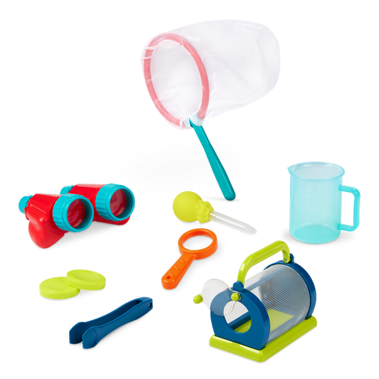 Kids outdoor explorer set of backyard toys