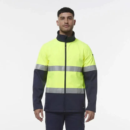 KingGee Reflective Spliced Soft Shell Jacket K55034