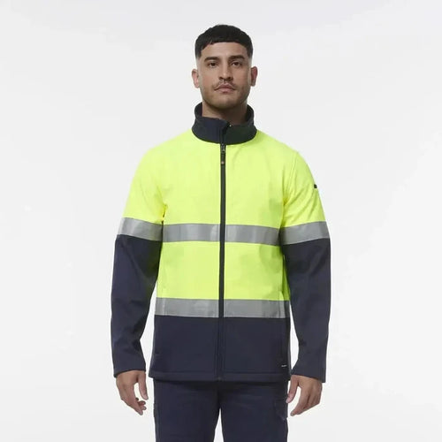 KingGee Reflective Spliced Soft Shell Jacket K55034