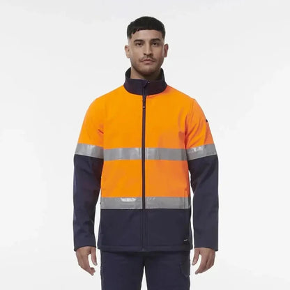 KingGee Reflective Spliced Soft Shell Jacket K55034