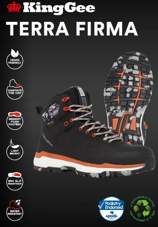 KingGee Terra Firma Hybrid Safety Boots K27951 - City Workwear