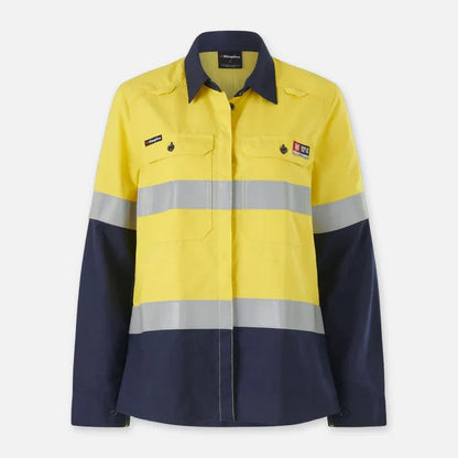 KingGee Women's Shieldtec Lenzing HRC2/PPE2 Long Sleeve Shirt K84002