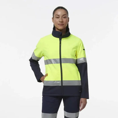 Kinggee Women's Spliced Softshell Jacket K45006