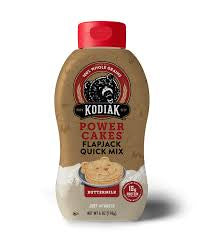 KODIAK POWER CAKES FLAPJACK QUICK MIX 6 OZ 100% WHOLE GRAINS
