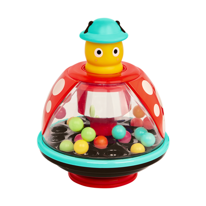 popping lady bug toy for kids