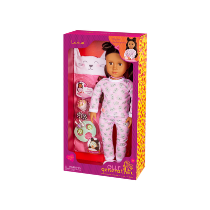 Our Generation 18-inch Doll Larissa and accessories