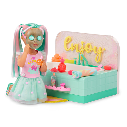 Leia & Bathtub Playset - Glitter Girls