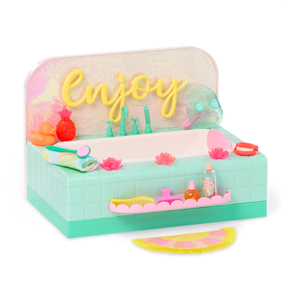 Leia & Bathtub Playset - Glitter Girls