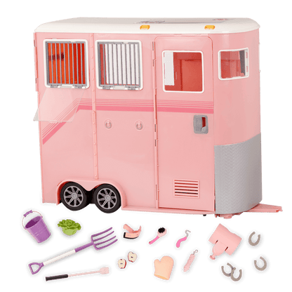 Our Generation Mane to Travel Horse Trailer Set for 18" Dolls