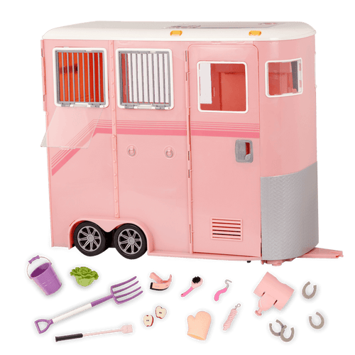 Our Generation Mane to Travel Horse Trailer Set for 18" Dolls