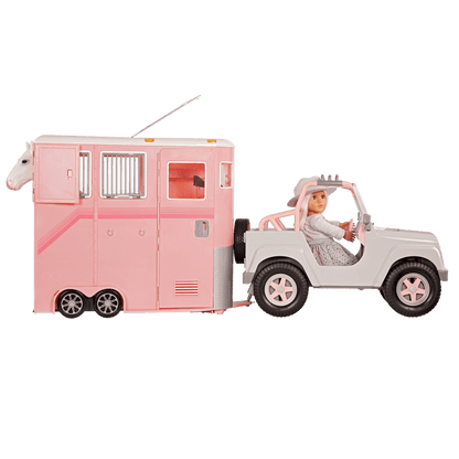 Our Generation Mane to Travel Horse Trailer Set for 18" Dolls