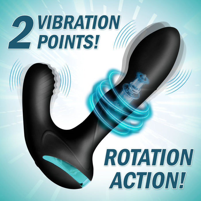 Maverick Gyrating Vibrating Silicone Prostate Stimulator