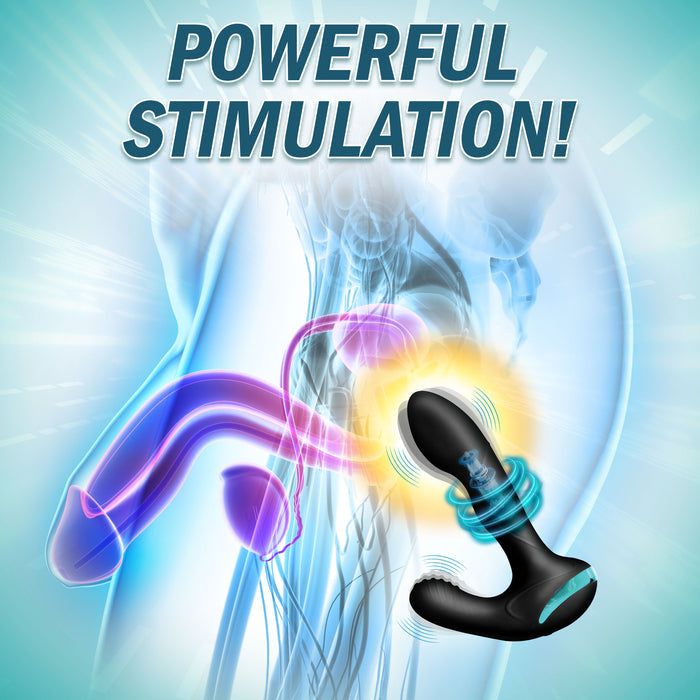 Maverick Gyrating Vibrating Silicone Prostate Stimulator